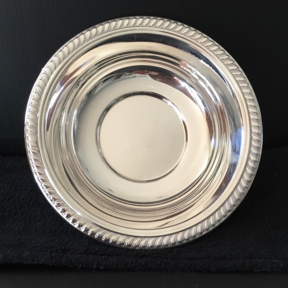 F. B. Rogers silver candy dish. B9
